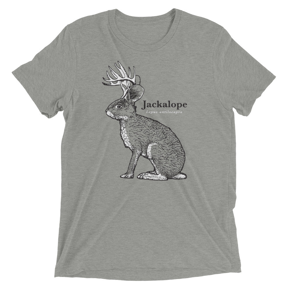 Jackalope Men's Tri-Blend - Adult & Kids T-Shirts, Sweatshirts & Hoodies apparel design preview 1