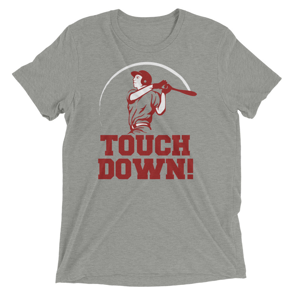 Touchdown! Men's Tri-Blend - Adult & Kids T-Shirts, Sweatshirts & Hoodies apparel design preview 1