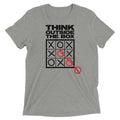 Think Outside The Box Men's Tri-Blend - Adult & Kids T-Shirts, Sweatshirts & Hoodies apparel design preview 1