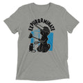 Expurrrminate Men's Tri-Blend - Adult & Kids T-Shirts, Sweatshirts & Hoodies apparel design preview 1