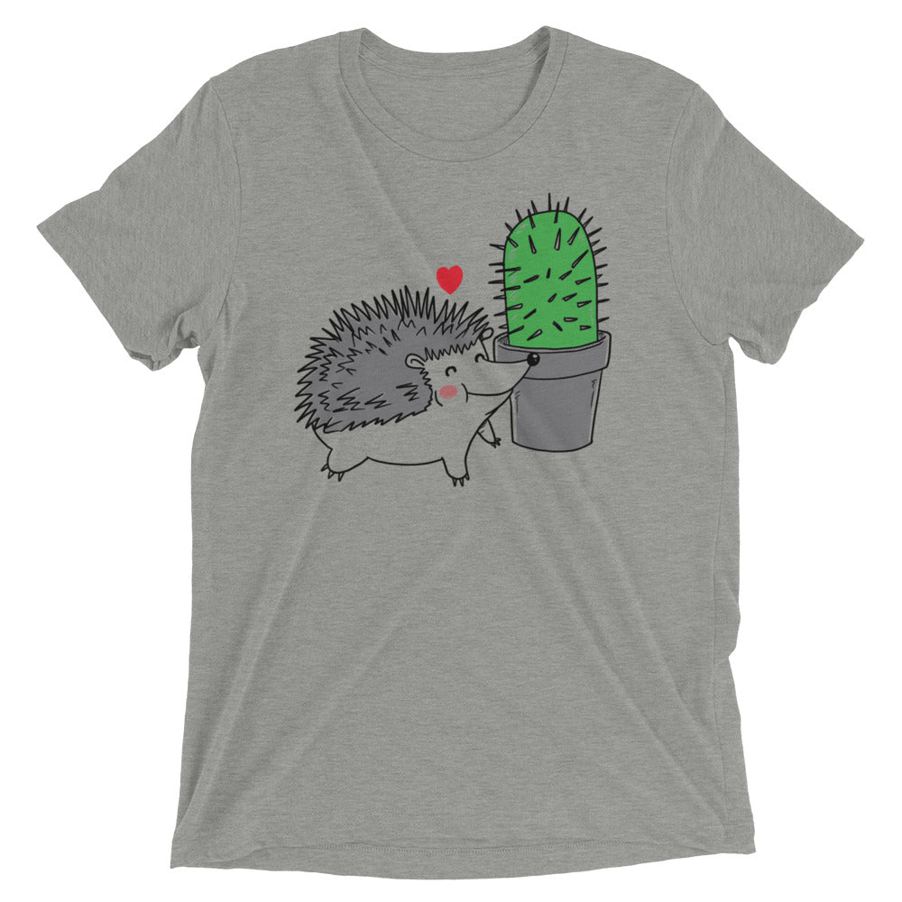 Prickly Love Men's Tri-Blend - Adult & Kids T-Shirts, Sweatshirts & Hoodies apparel design preview 1
