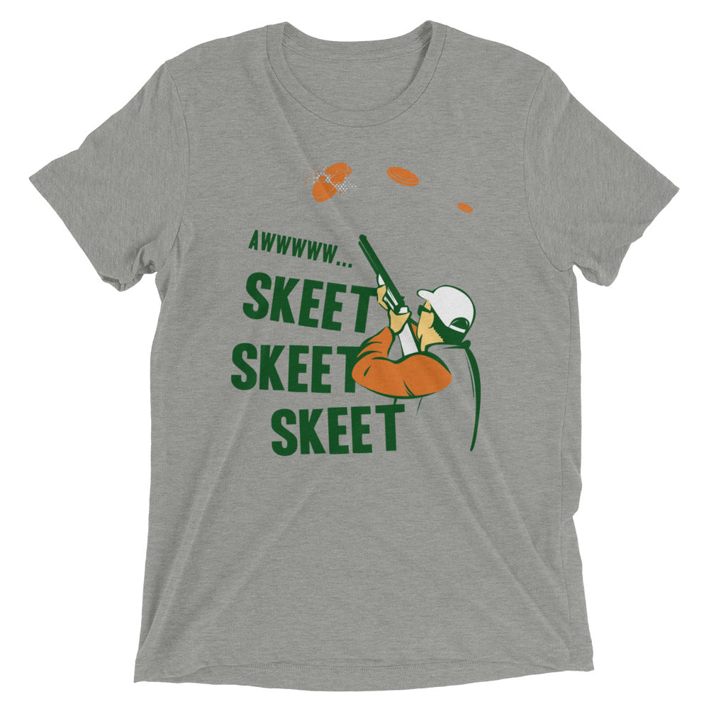 Skeet Men's Tri-Blend - Adult & Kids T-Shirts, Sweatshirts & Hoodies apparel design preview 1