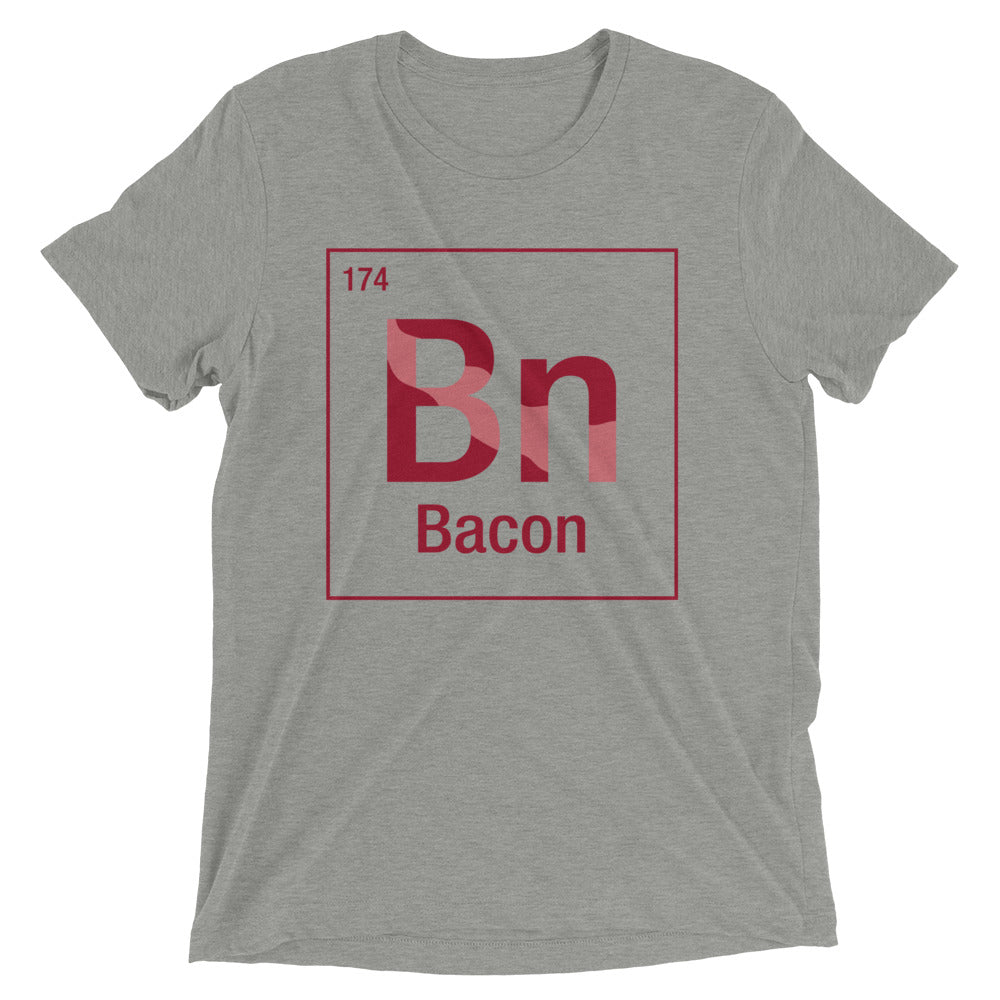 Bacon Element Men's Tri-Blend - Adult & Kids T-Shirts, Sweatshirts & Hoodies apparel design preview 1