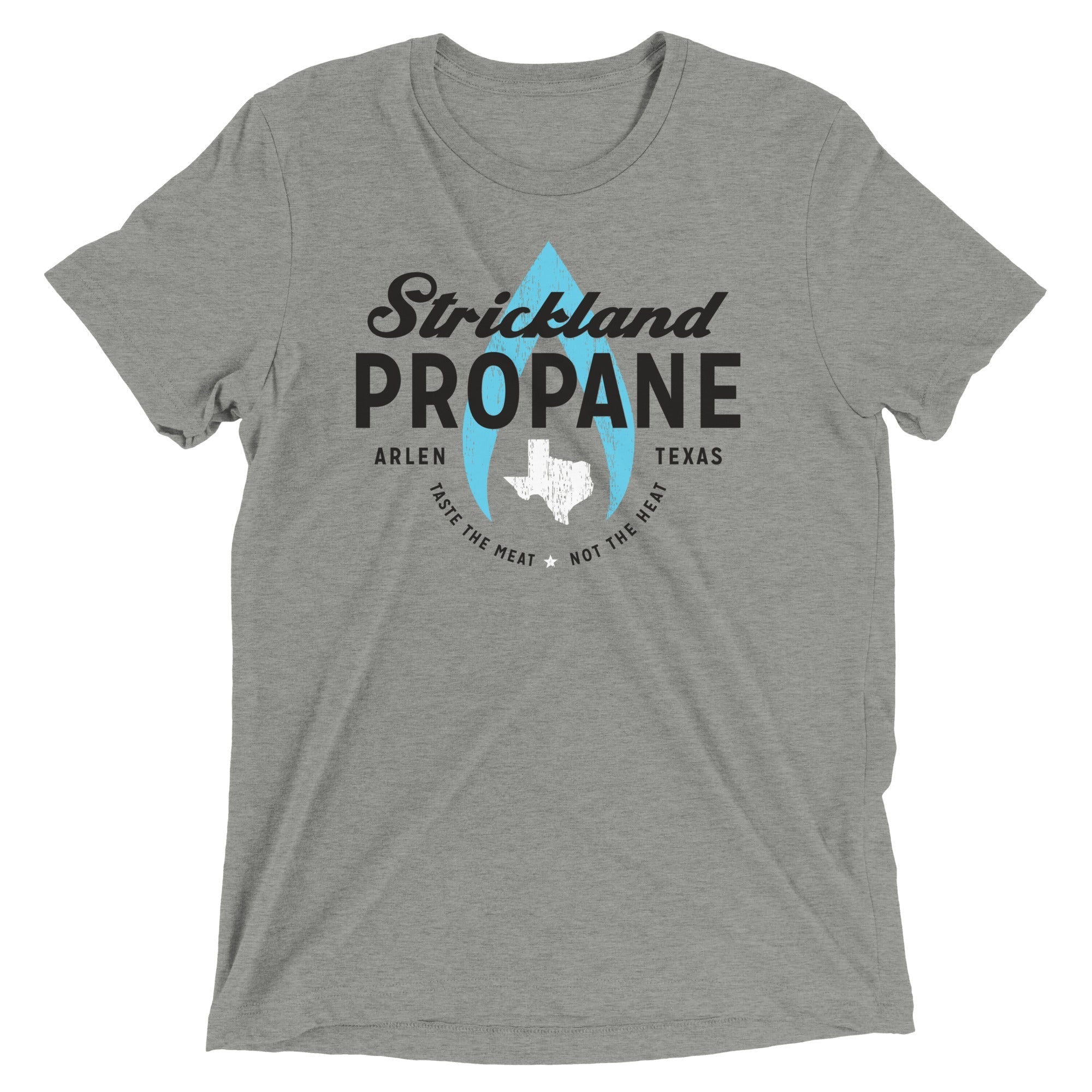 Strickland Propane Men's Tri-Blend - Adult & Kids T-Shirts, Sweatshirts & Hoodies apparel design preview 1
