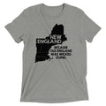 New England Men's Tri-Blend - Adult & Kids T-Shirts, Sweatshirts & Hoodies apparel design preview 1