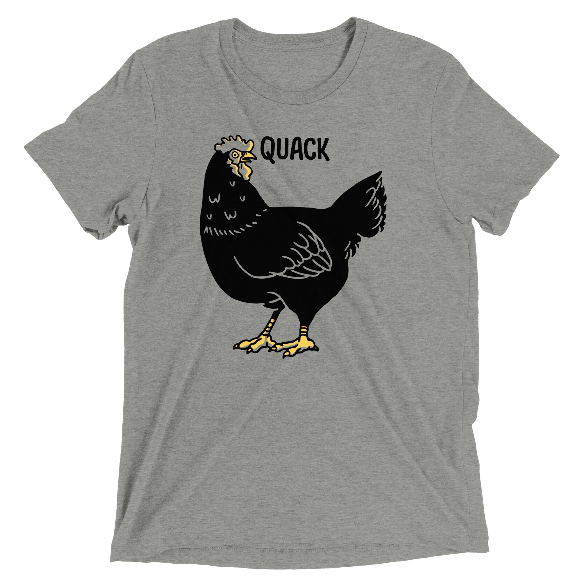 Quack Bird Men's Tri-Blend - Adult & Kids T-Shirts, Sweatshirts & Hoodies apparel design preview 1