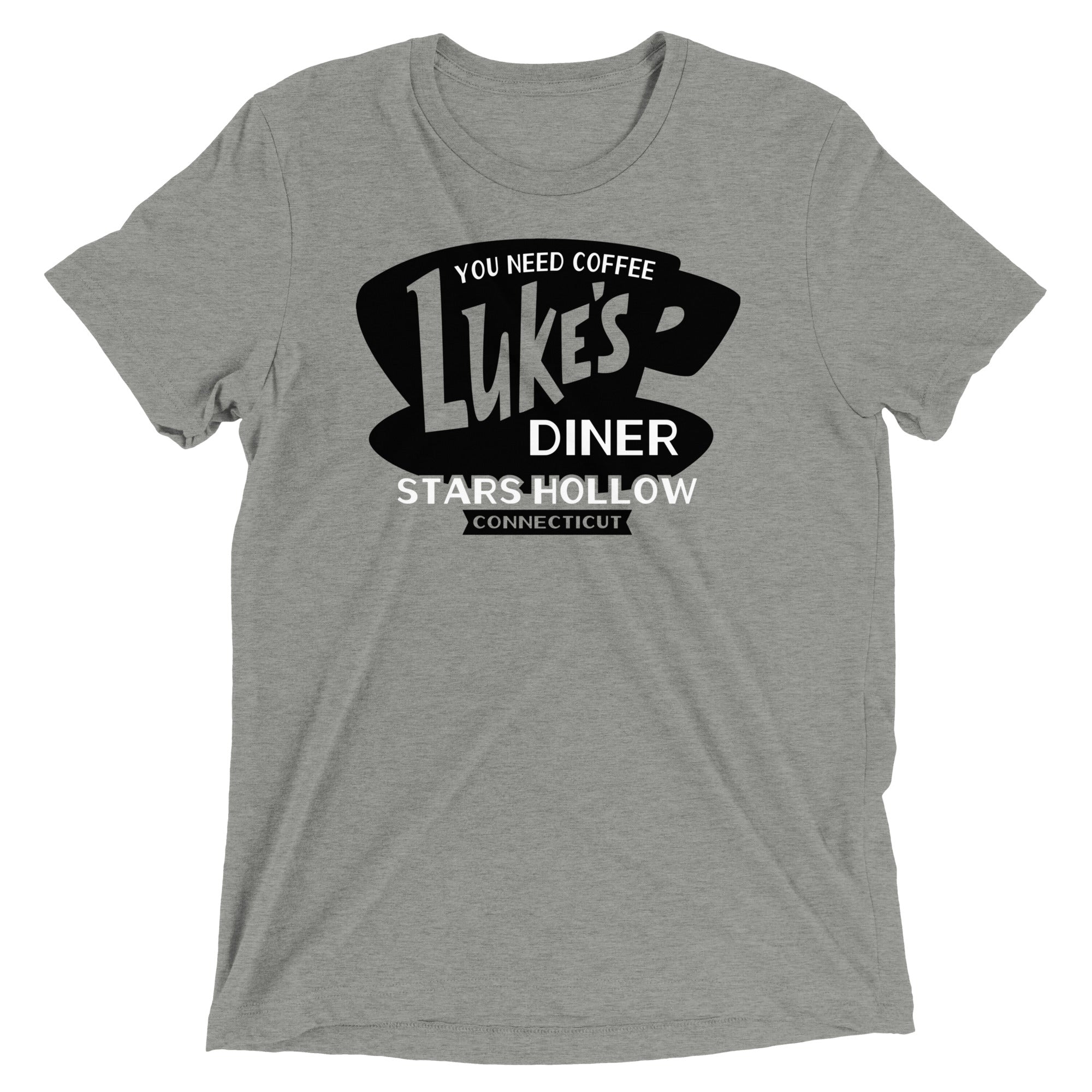Luke's Diner Men's Tri-Blend - Adult & Kids T-Shirts, Sweatshirts & Hoodies apparel design preview 1