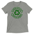 I Support Recycling Men's Tri-Blend - Adult & Kids T-Shirts, Sweatshirts & Hoodies apparel design preview 1