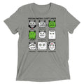 Meowoween Costumes Men's Tri-Blend - Adult & Kids T-Shirts, Sweatshirts & Hoodies apparel design preview 1