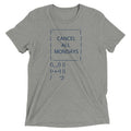 Cancel All Mondays Bunny Men's Tri-Blend - Adult & Kids T-Shirts, Sweatshirts & Hoodies apparel design preview 1