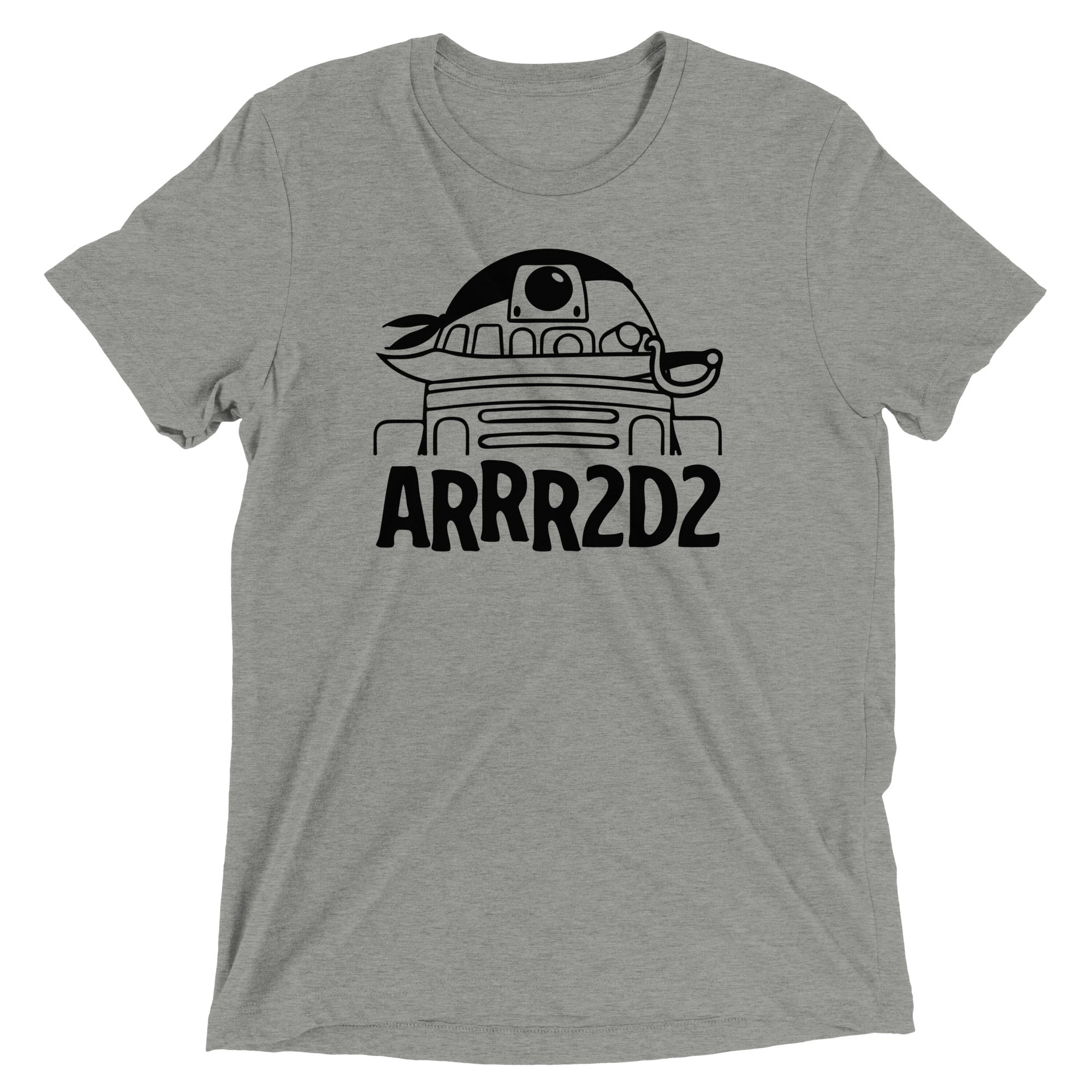 ARRR2D2 Men's Tri-Blend - Adult & Kids T-Shirts, Sweatshirts & Hoodies apparel design preview 1