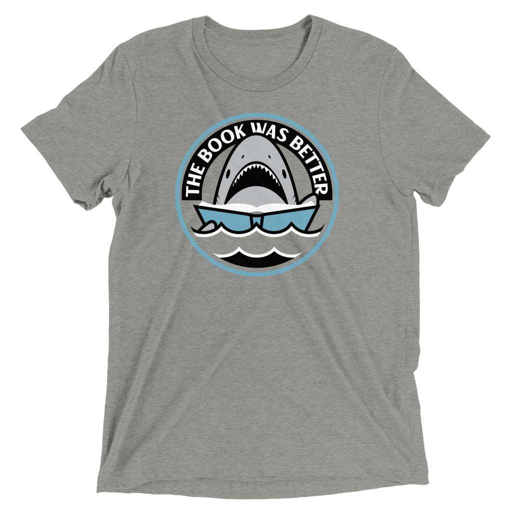 The Book Was Better Men's Tri-Blend - Adult & Kids T-Shirts, Sweatshirts & Hoodies apparel design preview 1