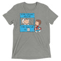The Doctor Is In Men's Tri-Blend - Adult & Kids T-Shirts, Sweatshirts & Hoodies apparel design preview 1
