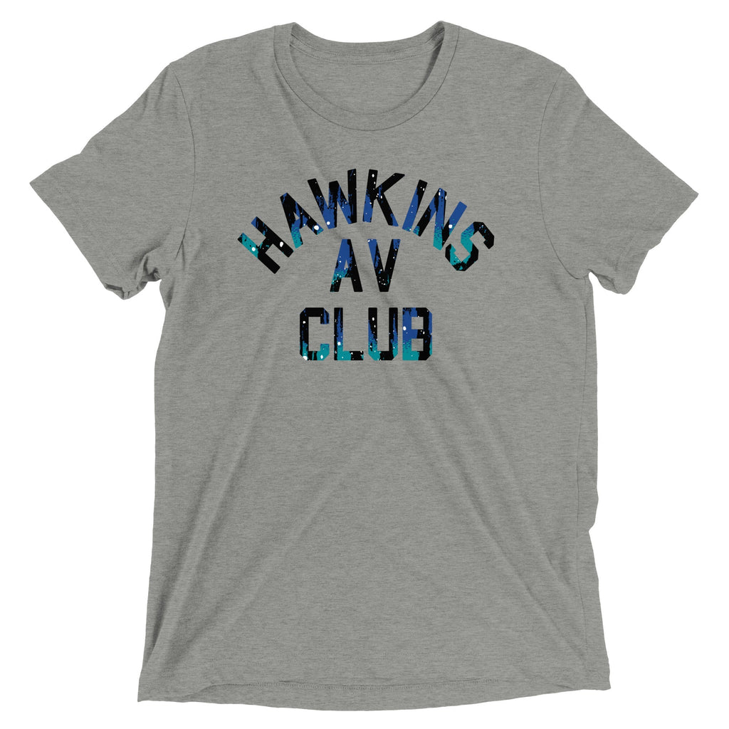 Hawkins AV Club Men's Tri-Blend - Adult & Kids T-Shirts, Sweatshirts & Hoodies apparel design preview 1