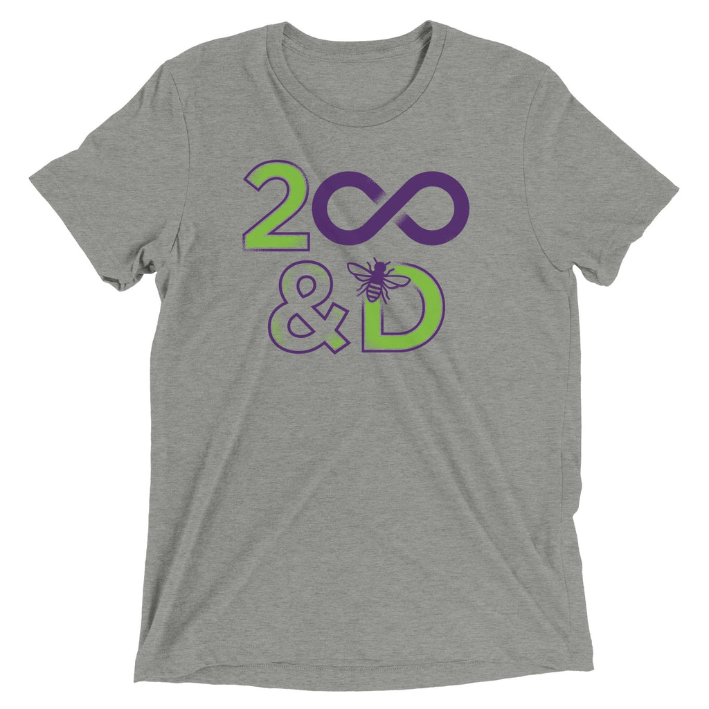 2 Infinity And B On D Men's Tri-Blend - Adult & Kids T-Shirts, Sweatshirts & Hoodies apparel design preview 1