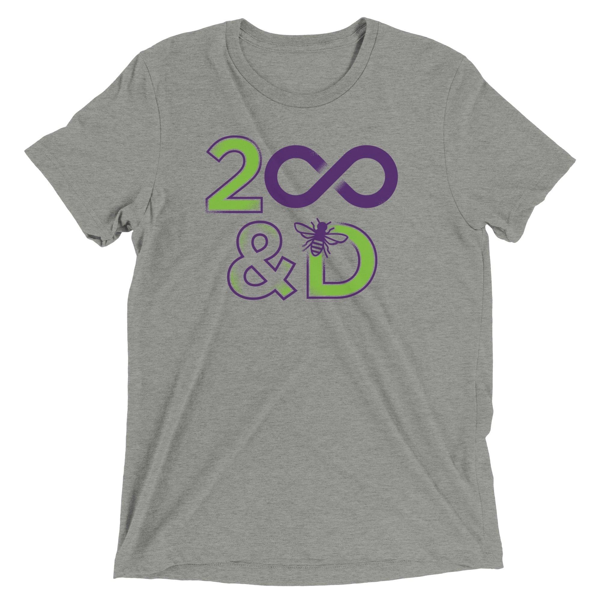 2 Infinity And B On D Men's Tri-Blend - Adult & Kids T-Shirts, Sweatshirts & Hoodies apparel design preview 1