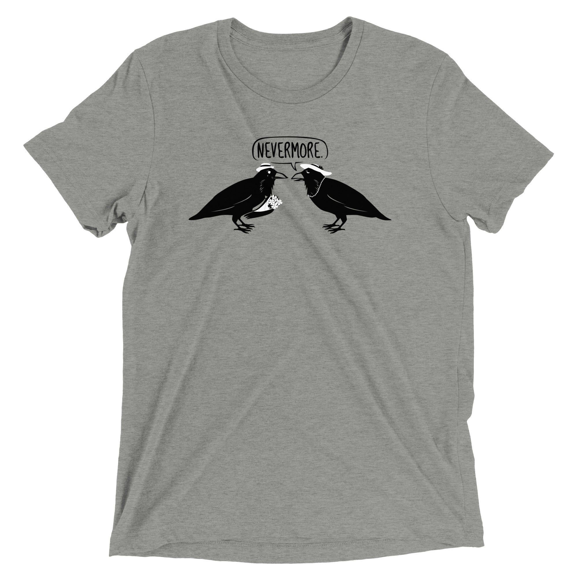 Nevermore Men's Tri-Blend - Adult & Kids T-Shirts, Sweatshirts & Hoodies apparel design preview 1