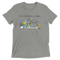 The Struggle Is Real Men's Tri-Blend - Adult & Kids T-Shirts, Sweatshirts & Hoodies apparel design preview 1