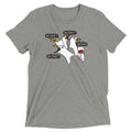 Wine Men's Tri-Blend - Adult & Kids T-Shirts, Sweatshirts & Hoodies apparel design preview 1