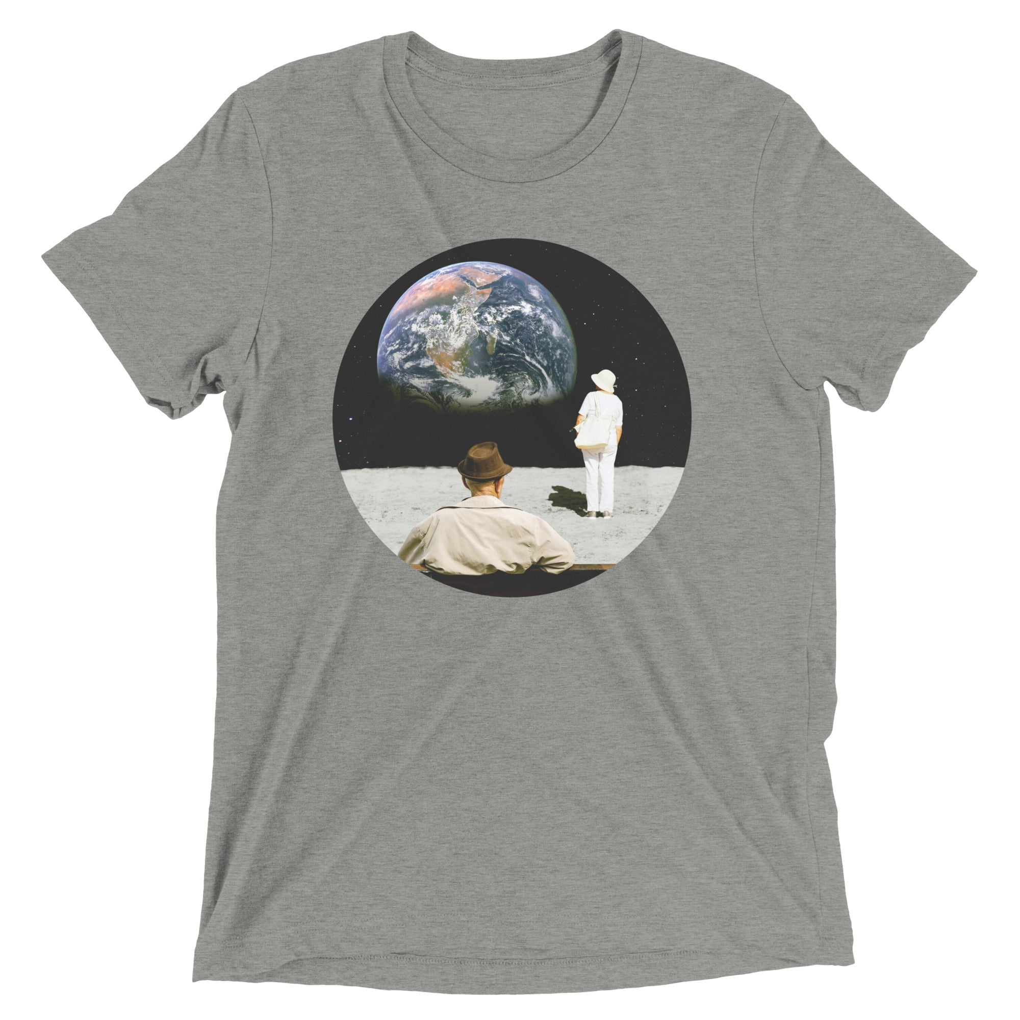 Tourist's View Men's Tri-Blend - Adult & Kids T-Shirts, Sweatshirts & Hoodies apparel design preview 1