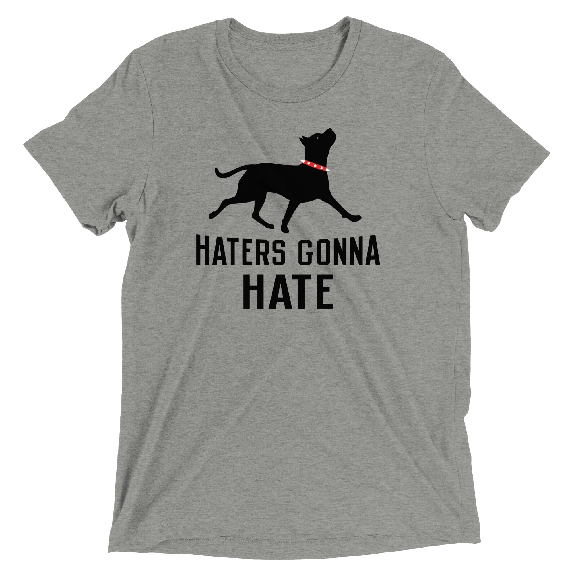 Haters Gonna Hate Pit Men's Tri-Blend - Adult & Kids T-Shirts, Sweatshirts & Hoodies apparel design preview 1