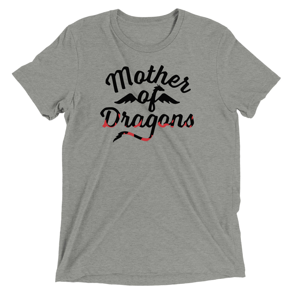 Mother Of Dragons Men's Tri-Blend - Adult & Kids T-Shirts, Sweatshirts & Hoodies apparel design preview 1