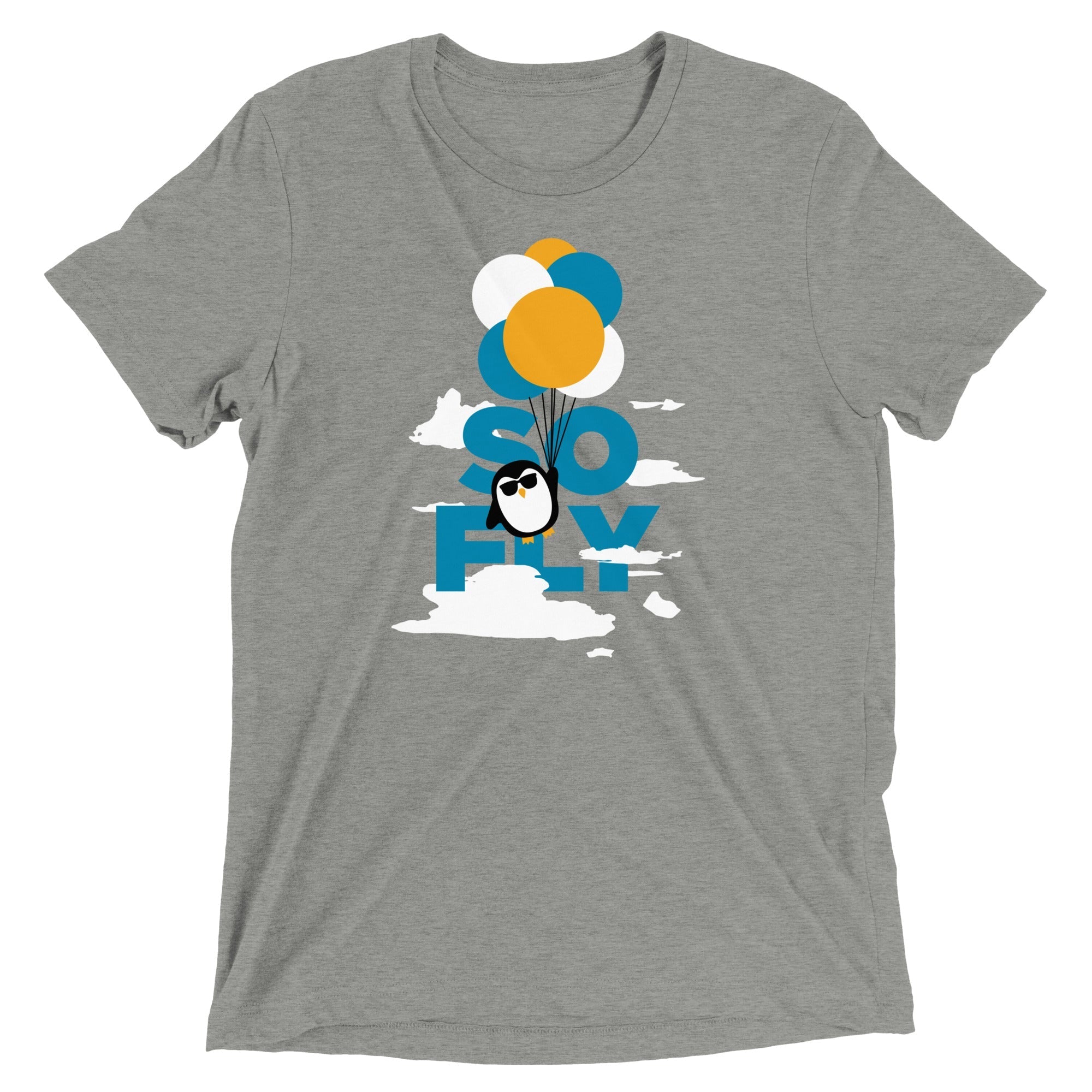 So Fly Men's Tri-Blend - Adult & Kids T-Shirts, Sweatshirts & Hoodies apparel design preview 1