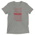 Tacos Men's Tri-Blend - Adult & Kids T-Shirts, Sweatshirts & Hoodies apparel design preview 1