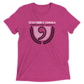 Oxford Comma Appreciation Society Men's Tri-Blend - Adult & Kids T-Shirts, Sweatshirts & Hoodies apparel design preview 1
