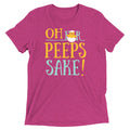 Oh For Peeps Sake Men's Tri-Blend - Adult & Kids T-Shirts, Sweatshirts & Hoodies apparel design preview 1