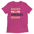 S'more Stack Men's Tri-Blend - Adult & Kids T-Shirts, Sweatshirts & Hoodies apparel design preview 1