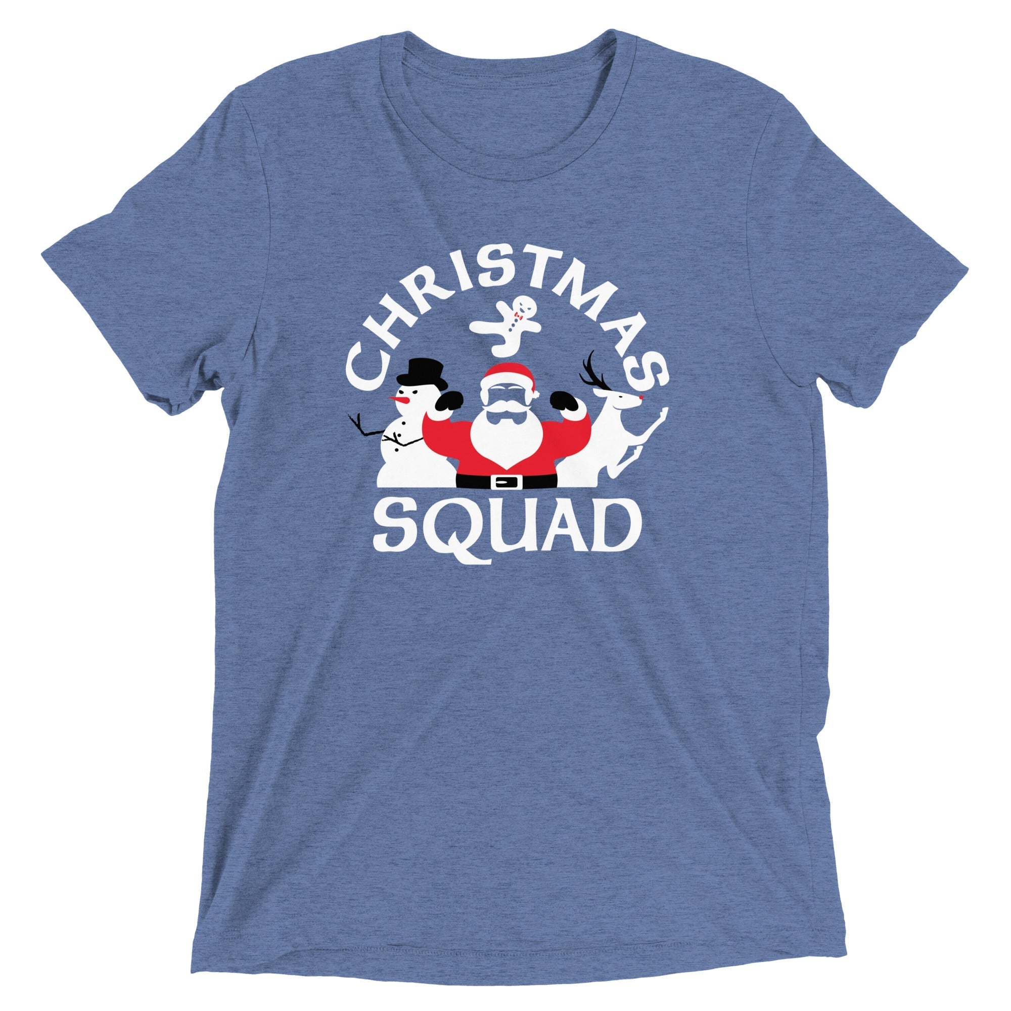 Christmas Squad Men's Tri-Blend - Adult & Kids T-Shirts, Sweatshirts & Hoodies apparel design preview 1