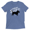 Great Scott! Men's Tri-Blend - Adult & Kids T-Shirts, Sweatshirts & Hoodies apparel design preview 1