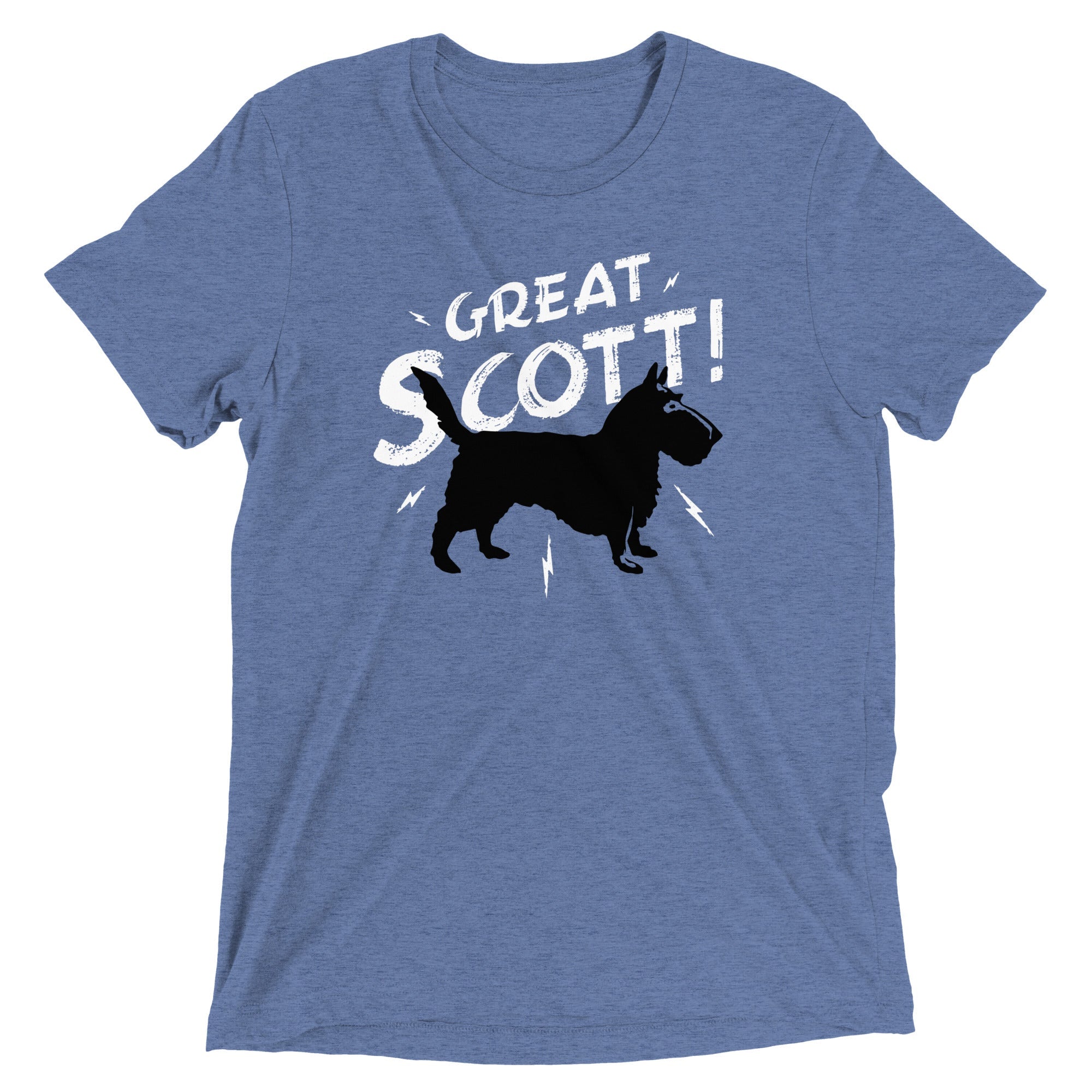 Great Scott! Men's Tri-Blend - Adult & Kids T-Shirts, Sweatshirts & Hoodies apparel design preview 1