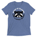 Keep It Classy And A Little Trashy Men's Tri-Blend - Adult & Kids T-Shirts, Sweatshirts & Hoodies apparel design preview 1