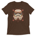 Sugar Skull Trooper Men's Tri-Blend - Adult & Kids T-Shirts, Sweatshirts & Hoodies apparel design preview 1