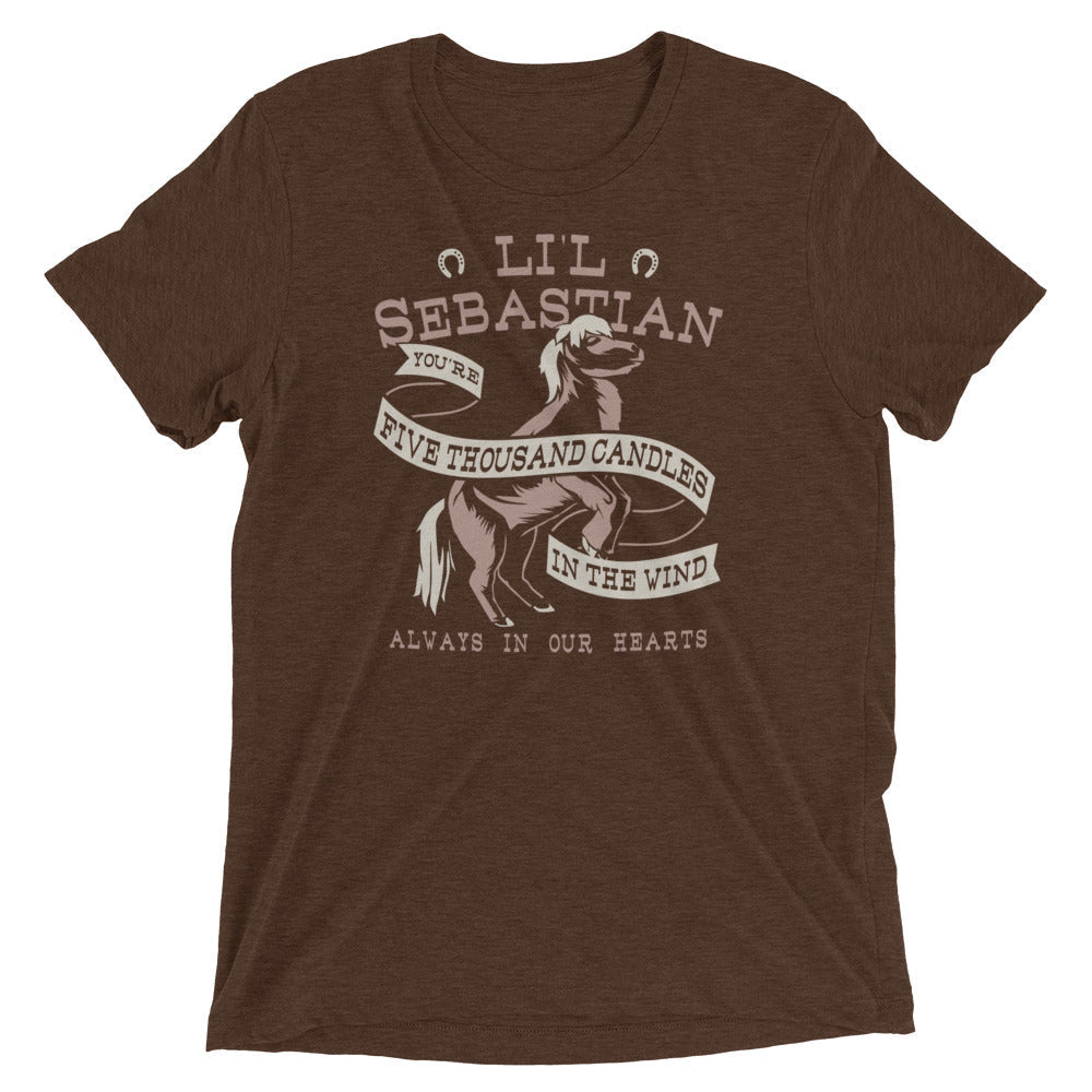 Li'l Sebastian Men's Tri-Blend - Adult & Kids T-Shirts, Sweatshirts & Hoodies apparel design preview 1
