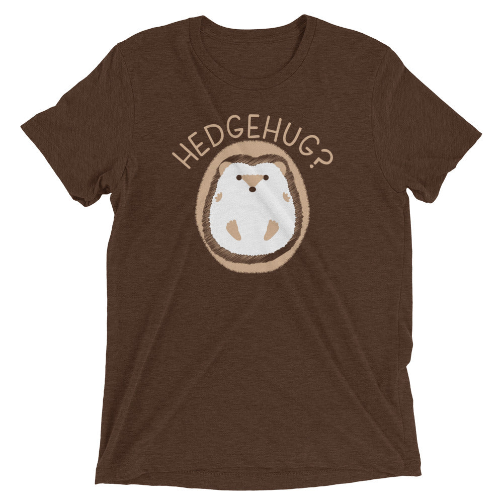 Hedgehug Men's Tri-Blend - Adult & Kids T-Shirts, Sweatshirts & Hoodies apparel design preview 1