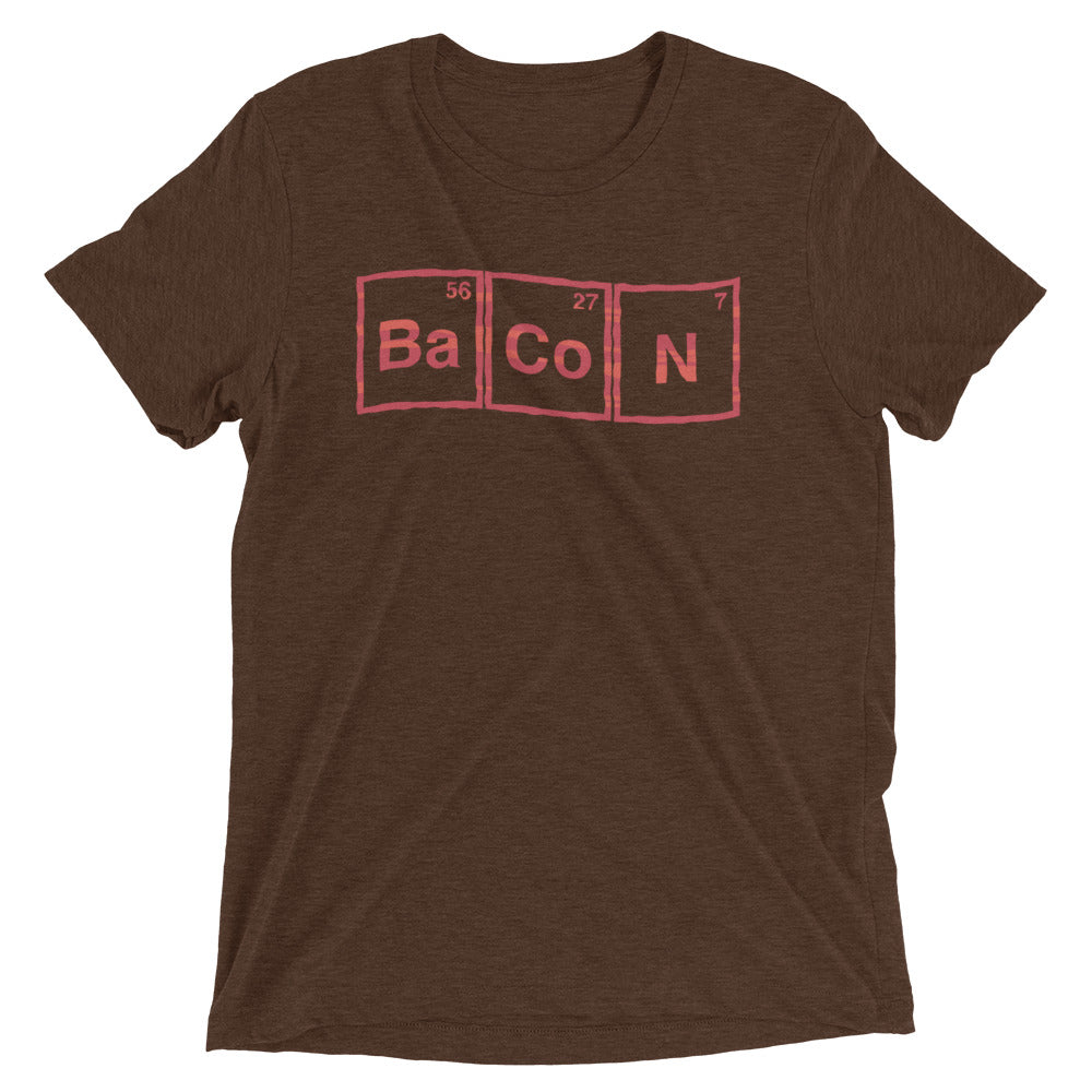 Bacon Compound Men's Tri-Blend - Adult & Kids T-Shirts, Sweatshirts & Hoodies apparel design preview 1