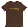That's Too Much Bacon, Said No One Ever Men's - Adult & Kids T-Shirts, Sweatshirts & Hoodies apparel design preview 1