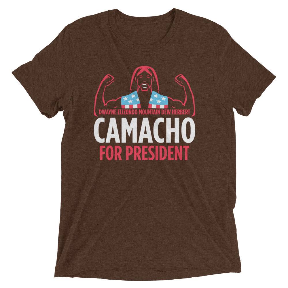 Camacho For President Men's Tri-Blend - Adult & Kids T-Shirts, Sweatshirts & Hoodies apparel design preview 1
