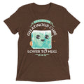 Gelatinous Cube Loves To Hug Men's Tri-Blend - Adult & Kids T-Shirts, Sweatshirts & Hoodies apparel design preview 1