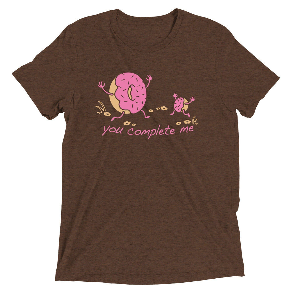 You Complete Me Men's Tri-Blend - Adult & Kids T-Shirts, Sweatshirts & Hoodies apparel design preview 1