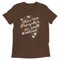 Give 'em Pumpkin To Talk About Men's Tri-Blend - Adult & Kids T-Shirts, Sweatshirts & Hoodies apparel design preview 1