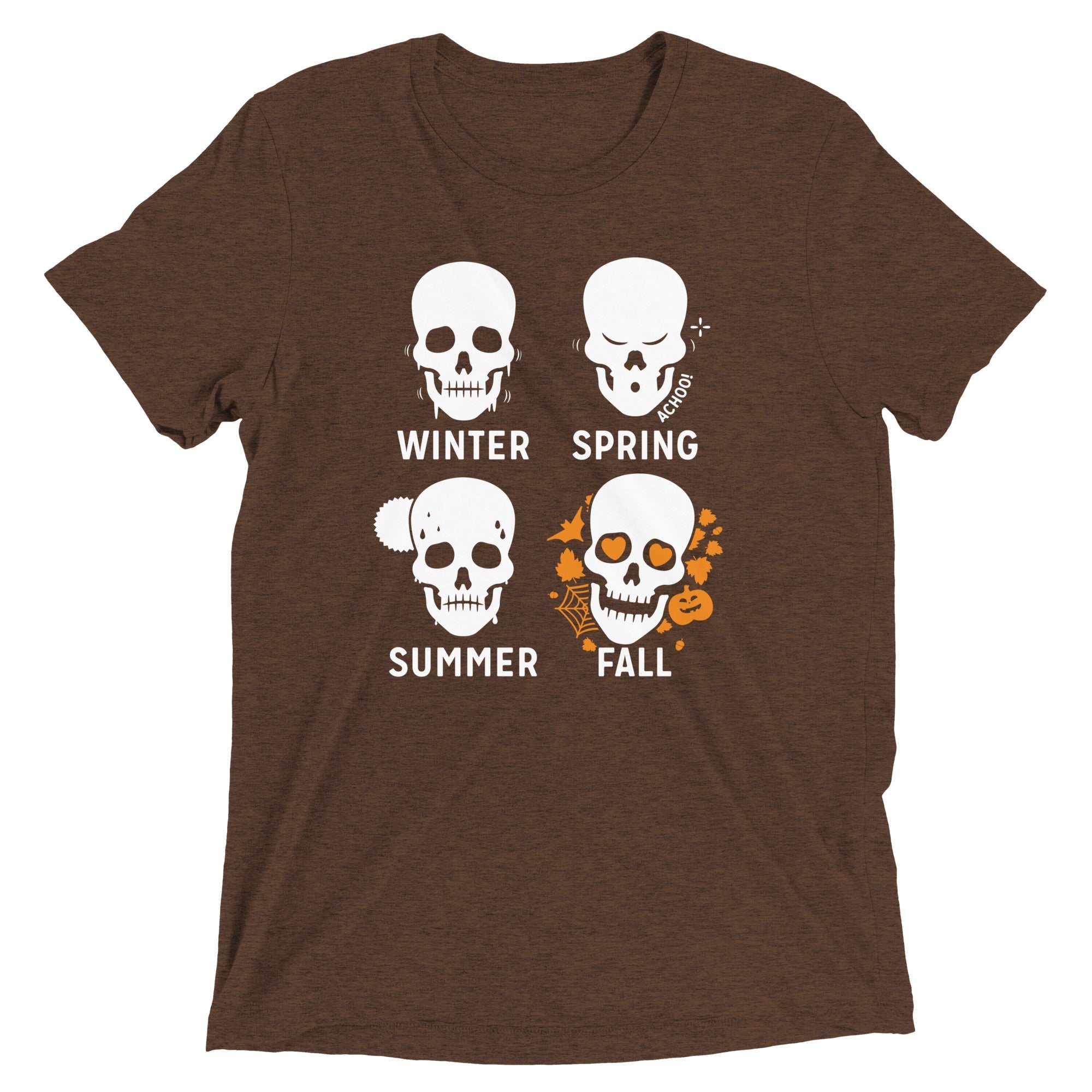 Four Seasons Men's Tri-Blend - Adult & Kids T-Shirts, Sweatshirts & Hoodies apparel design preview 1
