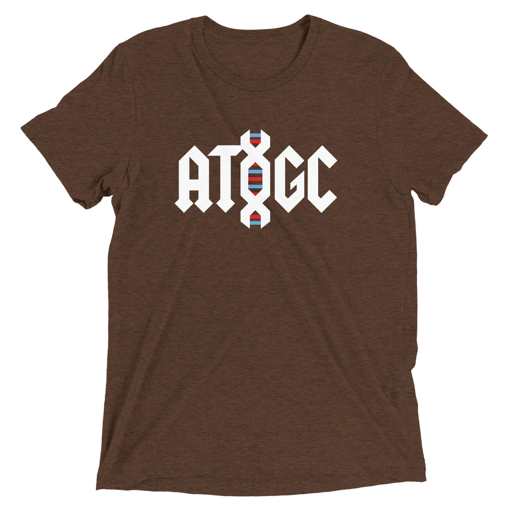 ATGC DNA Men's Tri-Blend - Adult & Kids T-Shirts, Sweatshirts & Hoodies apparel design preview 1