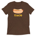 Hotdog Taco Men's Tri-Blend - Adult & Kids T-Shirts, Sweatshirts & Hoodies apparel design preview 1