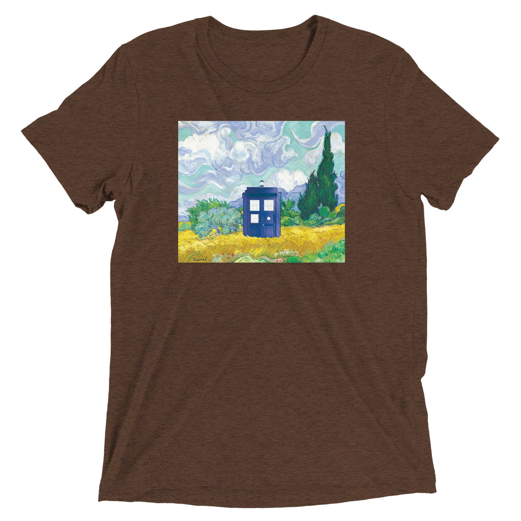 Visiting Van Gogh Men's Tri-Blend - Adult & Kids T-Shirts, Sweatshirts & Hoodies apparel design preview 1