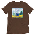 Visiting Van Gogh Men's Tri-Blend - Adult & Kids T-Shirts, Sweatshirts & Hoodies apparel design preview 1