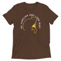My Familiar And I Are Busy Men's Tri-Blend - Adult & Kids T-Shirts, Sweatshirts & Hoodies apparel design preview 1